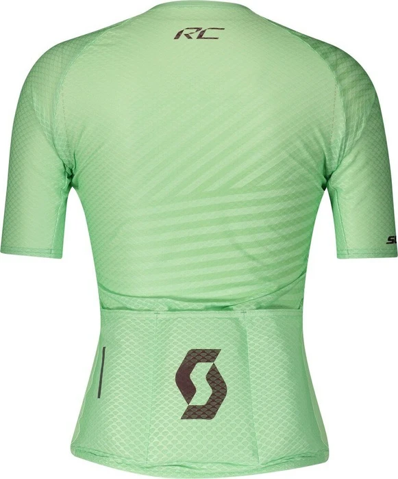 Scott RC Premium Climber Trikot kurzarm mint green/maroon red (Damen)