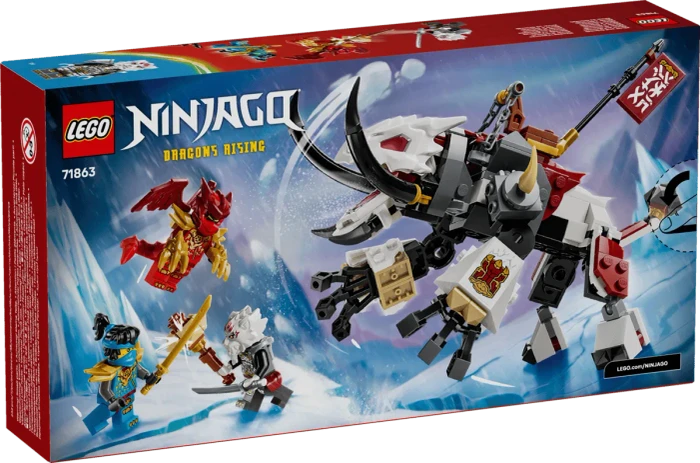 LEGO Ninjago - Zilvar auf seinem Drachentier Grimtak