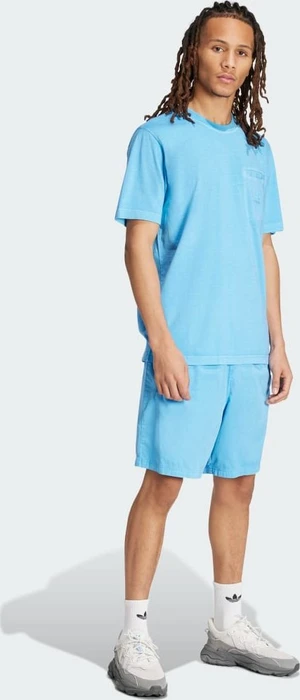 adidas Trefoil Essentials + Dye Pocket T-Shirt kurzarm semi blue burst (Herren)