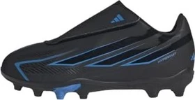 adidas F50 Hyperfast Club Velcro FG/MG core black/lucid ray blue (Junior)