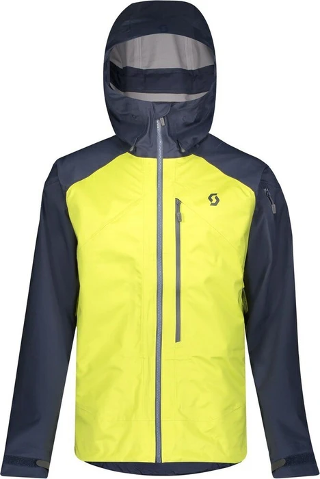 Scott Explorair 3L Skijacke blue nights/lime yellow (Herren)