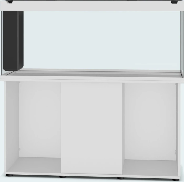 Juwel Rio 450 LED Aquarium-Set mit Unterschrank, weiß/weiß, 450l