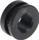 Alphacool HF Schottverschraubung kurze Version G1/4", deep black (17424)
