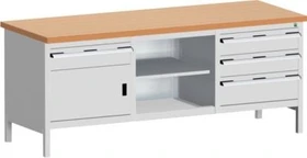 Bott Cubio Werkbank 200x84x75cm grau