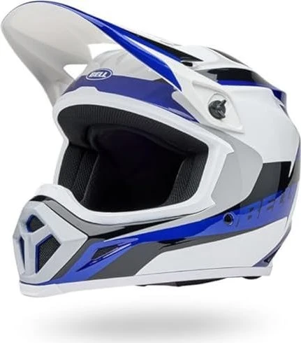 Bell MX-9 Mips Rift blau/weiß/schwarz