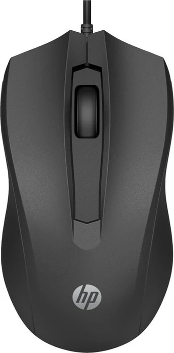 HP 105 Wired Mouse, schwarz, USB
