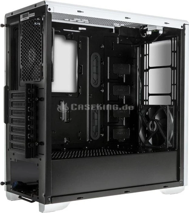 Phanteks Eclipse P400 Tempered Glass Edition weiß, Glasfenster