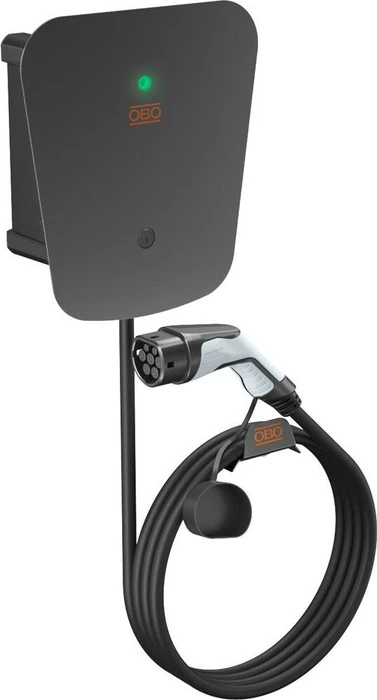 OBO Bettermann Ion Wallbox Key 22kW, 5m Ladekabel