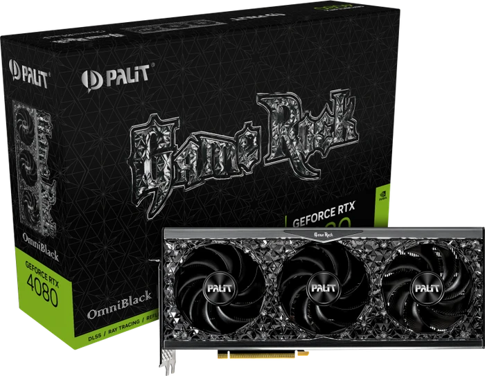 Palit GeForce RTX 4080 GameRock OmniBlack, 16GB GDDR6X, HDMI, 3x DP