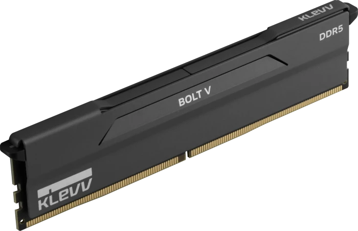 Klevv Bolt V Charcoal Grey UDIMM 32GB Kit, DDR5-6400, CL32-38-38-78