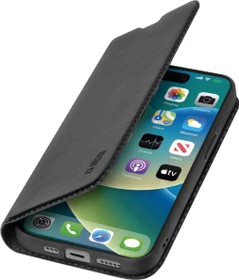 SBS Mobile Book Wallet Lite für Apple iPhone 15 schwarz