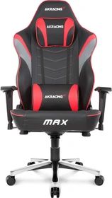 AKRacing Master Max Gamingstuhl, schwarz/grau/rot