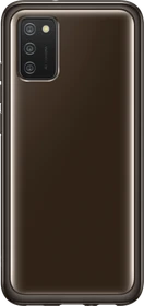 Samsung Soft Clear Cover für Galaxy A02s schwarz