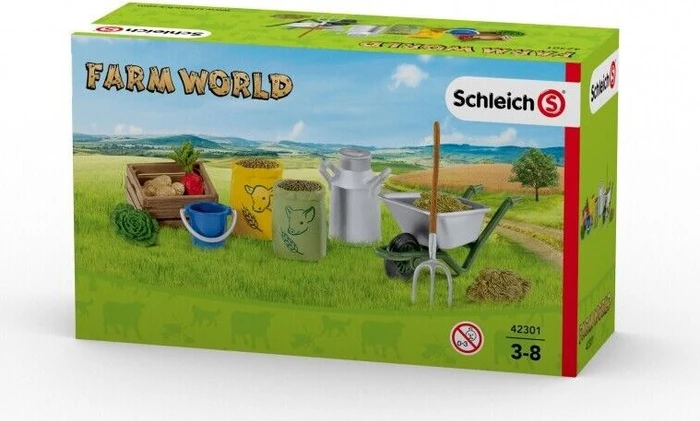 Schleich Farm World - Fütterung der Bauernhoftiere