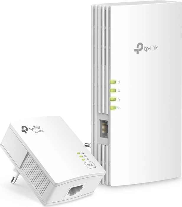 TP-Link AV1000 AX1500 Gigabit Powerline ax Wi-Fi Kit, Powerline/WLAN-Access Point und Powerline-Adapter Set, 2er-Bundle