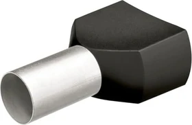 Knipex Twin-Aderendhülsen 2x 1.5mm² schwarz 200 Stück
