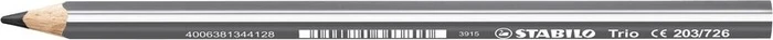 STABILO Trio thick Buntstift grau, 12er-Pack