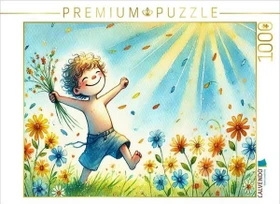 Calvendo Ein Jahr mit deinem inneren Kind - HD-Leinwand & Puzzle Lebensfreude