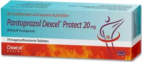 Pantoprazol Dexcel Protect 20mg Hartkapseln, 14 Stück