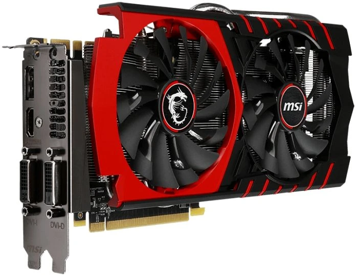 MSI GeForce GTX 970 Gaming 4G, 4GB GDDR5, 2x DVI, HDMI, DP