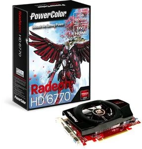 PowerColor Radeon HD 6770, 1GB GDDR5, VGA, DVI, HDMI
