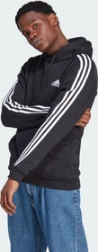 adidas Essentials 3-Streifen Hoodie schwarz (Herren)