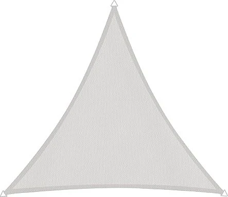 Windhager Cannes Sonnensegel dreieckig 400cm hellgrau