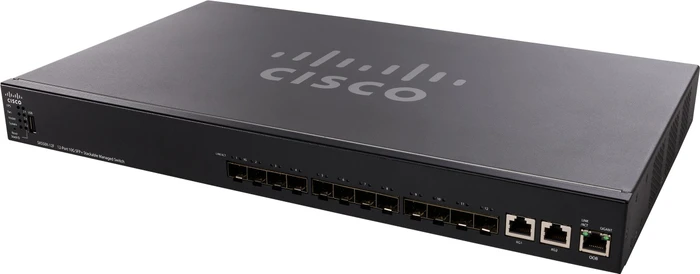 Cisco SX550X Rackmount 10G Managed Switch, 10x SFP+, 2x RJ-45/SFP+
