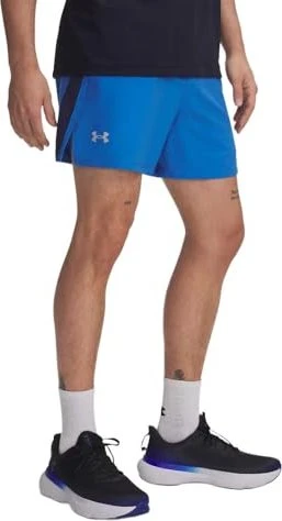 Under Armour Launch Laufhose kurz blue atlantis/washed navy/reflective (Herren)