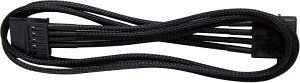 NZXT SATA-Stromadapter 4-Pin [IDE] auf 15-Pin [SATA] 20cm, sleeved schwarz