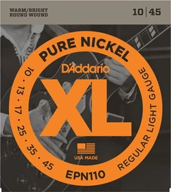 D'Addario XL Pure Nickel Regular Light