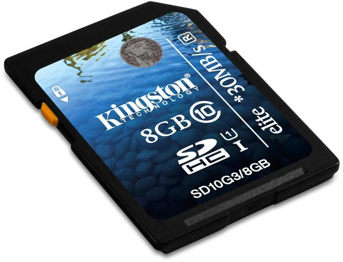Kingston Elite R30 8GB, UHS-I, Class 10