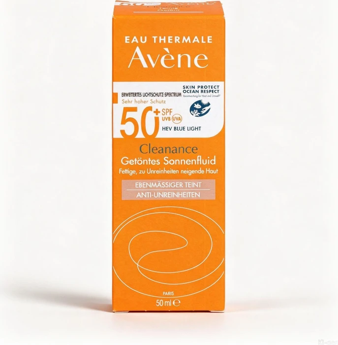 Pierre Fabre Avène Cleanance Sonnenfluid getönt LSF50+, 50ml