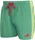 adidas 3-Streifen 13cm Badeshorts bold green/pure ruby (Herren) (JY9789)