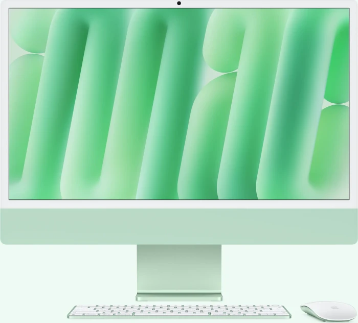 Apple iMac 24", grün, M6 - 10 Core CPU / 10 Core GPU, 16GB RAM, 256GB SSD [2026]