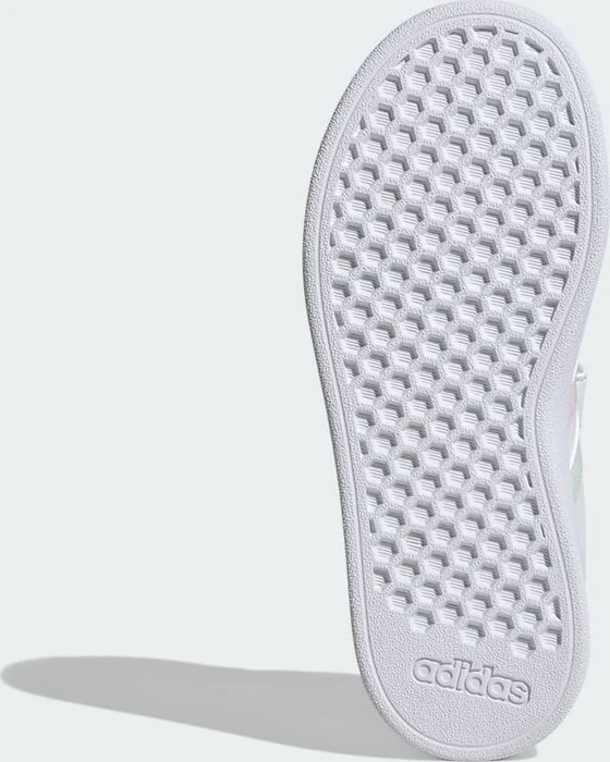 adidas Grand Court 2.0 cloud white/crystal jade/clear pink (Junior)