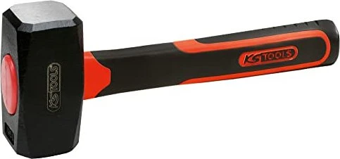 KS Tools Bau Fäustel Fiberglasstiel, 1.25kg