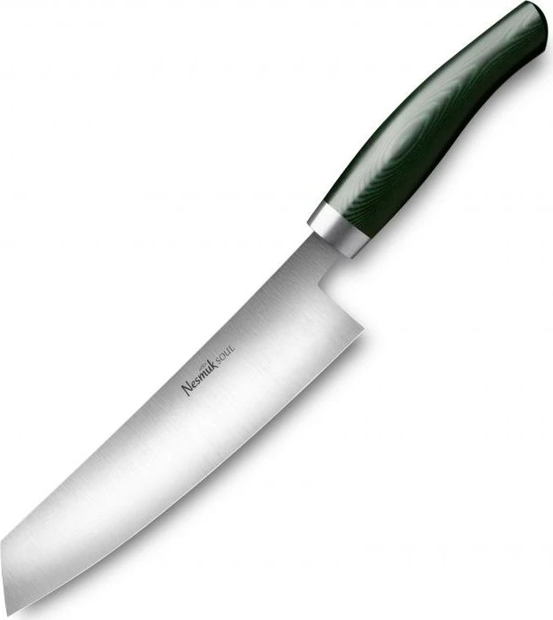 Nesmuk Soul Kochmesser 18cm micarta green
