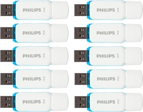 Philips Snow Edition 16GB, USB-A, USB 2.0, 10er-Pack