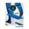 Diablo Chairs X-One 2.0 Kido Kinder-Gamingstuhl, Aqua Blue, blau/weiß Vorschaubild