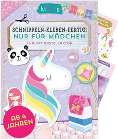 Lingen Verlag Schnippeln - Kleben - Fertig! Nur für Mädchen