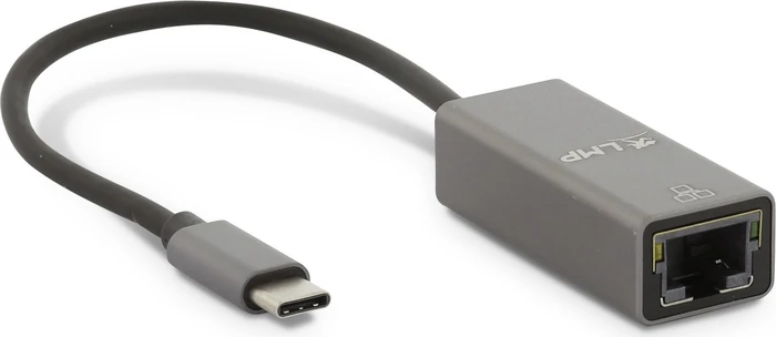 LMP LAN-Adapter, USB-C 3.0 [Stecker], Space Grey
