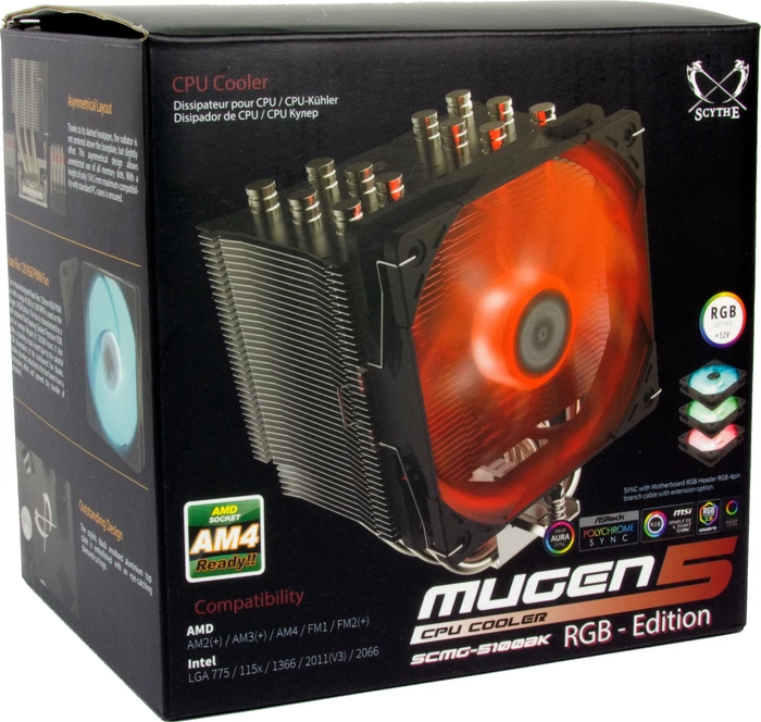 Scythe Mugen 5 Black RGB Edition