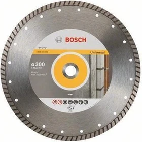 Bosch Professional Standard for Universal Turbo Diamanttrennscheibe, 300x3x22.23mm, 1 Stück