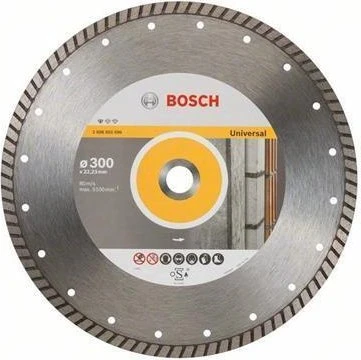 Bosch Professional Standard for Universal Turbo Diamanttrennscheibe, 300x3x22.23mm, 1 Stück