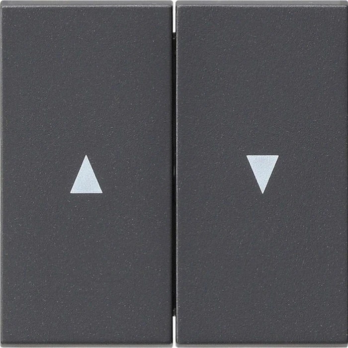 Gira Wippe 2fach mit Pfeilsymbol, anthrazit