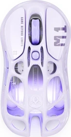 GravaStar Mercury M1 Pro Wireless Gaming Mouse, Special Edition Lavender Purple, USB/Bluetooth