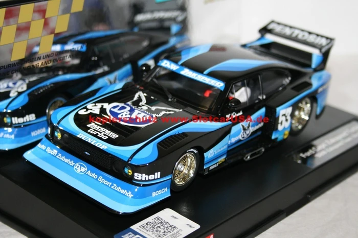 Carrera Digital 124 Ford Capri Zakspeed Turbo D&W-Zakspeed Team No.53