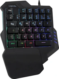 LogiLink ID0181 Gaming Keypad, schwarz, USB-A