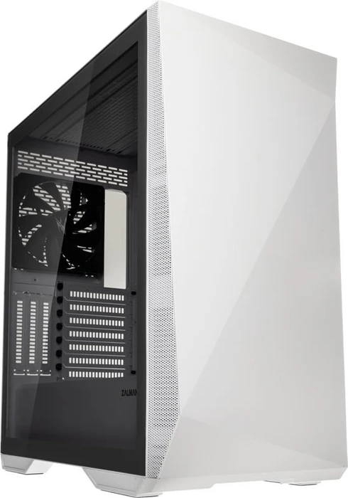 Zalman Z9 Iceberg_White, weiß, Glasfenster